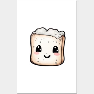 Cute Marshmallow Posters and Art